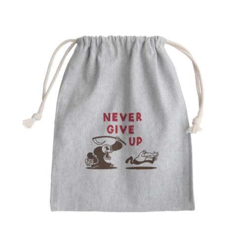 ネバギバ Mini Drawstring Bag