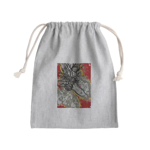 龍 Mini Drawstring Bag