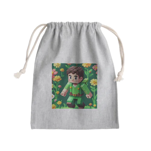 グリン Mini Drawstring Bag