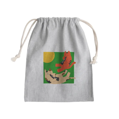 くらりねっとねこちゃんズ Mini Drawstring Bag