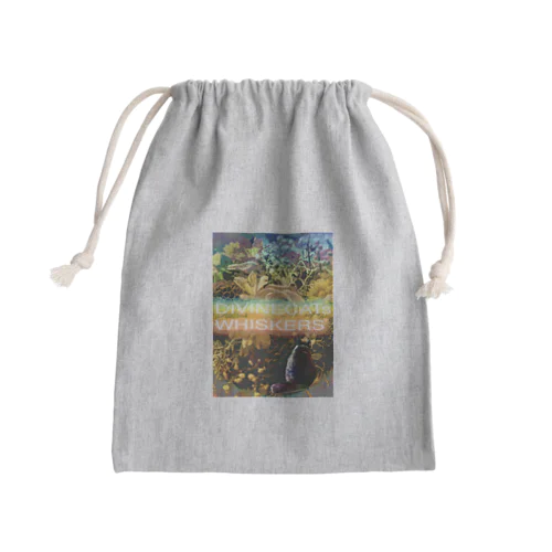 DIVINECATsWHISKERS Mini Drawstring Bag