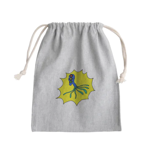 信号機イヤホンタコ Mini Drawstring Bag