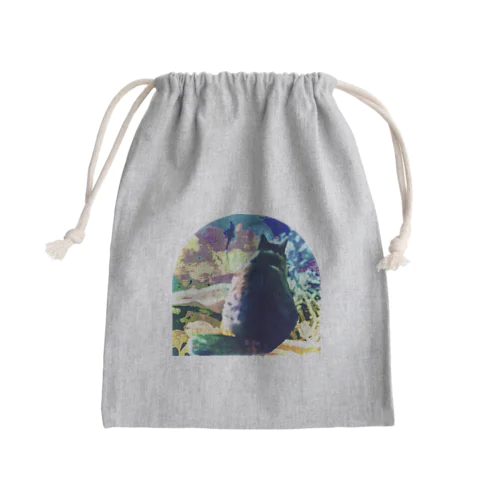 OPEN THE TORA  Mini Drawstring Bag