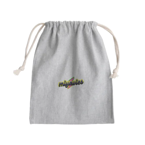 miyavies ロゴ Mini Drawstring Bag