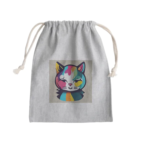 夢猫 Mini Drawstring Bag