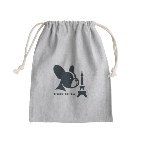 フレンチブルドッグ Mini Drawstring Bag
