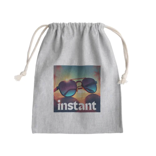 instantサングラス Mini Drawstring Bag