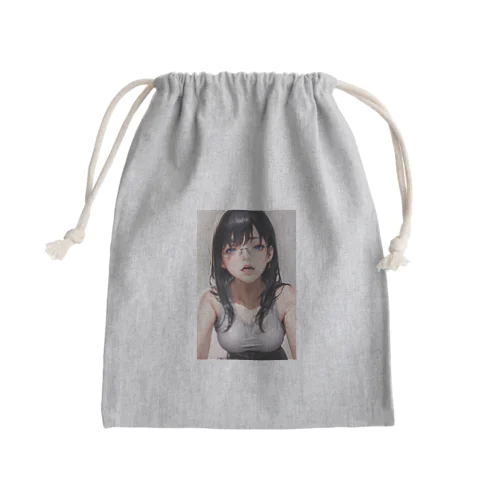 黒髪美少女　美鈴ちゃん２ Mini Drawstring Bag