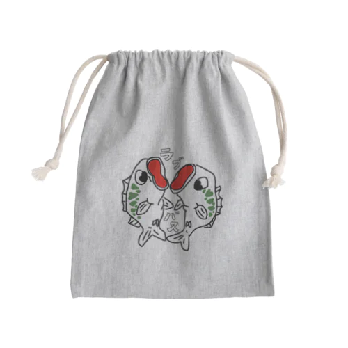 ブラックバス　ラブバス Mini Drawstring Bag