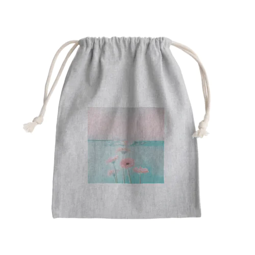 ウォーターガーベラ Mini Drawstring Bag