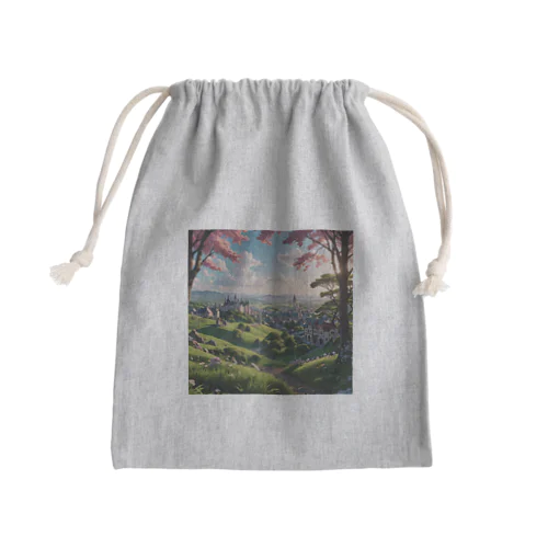 異世界の風景 Mini Drawstring Bag