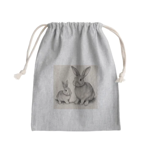 kwラビット Mini Drawstring Bag