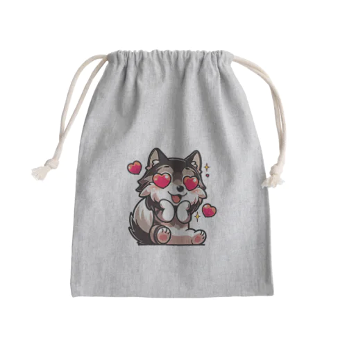 らぶいフェンリル Mini Drawstring Bag