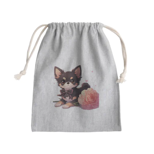 チワワ君 母の日 Mini Drawstring Bag