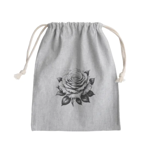 エターナル・ペタル: 時を超えた薔薇 Mini Drawstring Bag