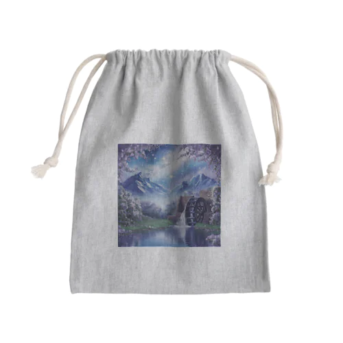 パラダイス Mini Drawstring Bag