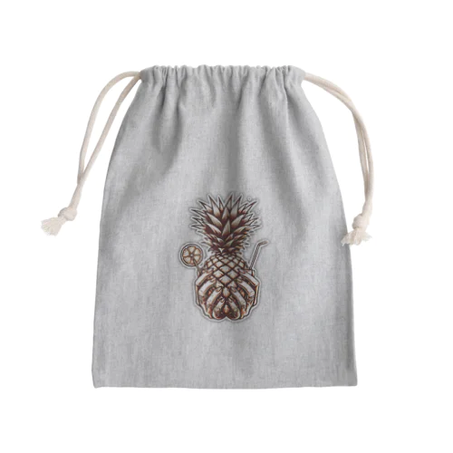 果汁100%の幸せ　その2 Mini Drawstring Bag