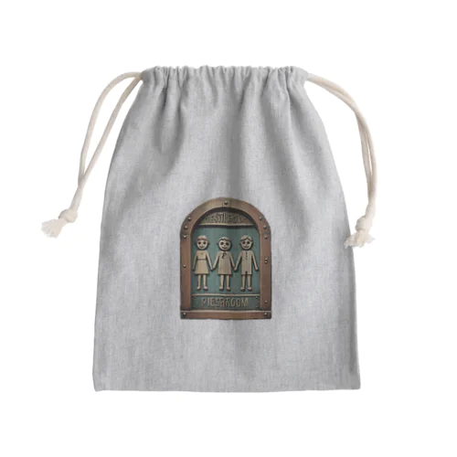 トイレマーク妖怪　ドレダーズ Mini Drawstring Bag