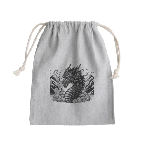 龍 Mini Drawstring Bag