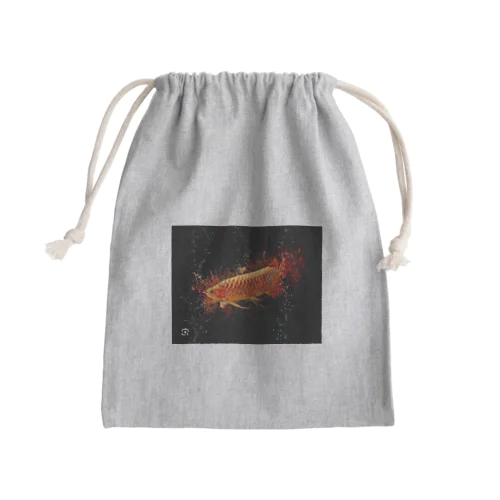 圧巻のアロワナ！ミスティカル Mini Drawstring Bag