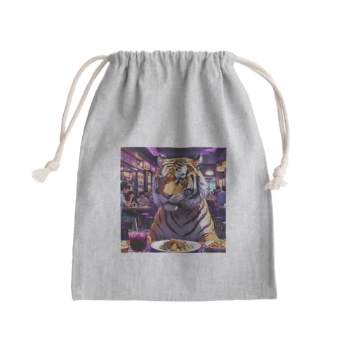 ファミレス虎 Mini Drawstring Bag