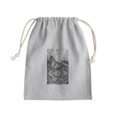 いざなう Mini Drawstring Bag