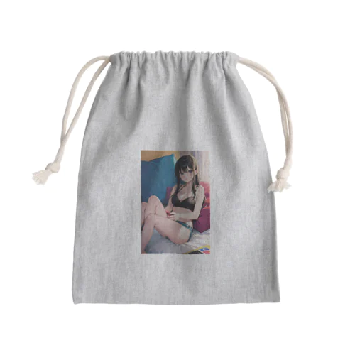 彼女感 Mini Drawstring Bag