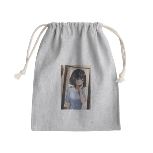 透明感 Mini Drawstring Bag