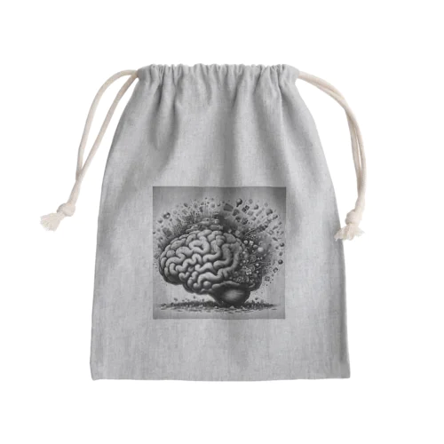 脳味噌豆苗状態 Mini Drawstring Bag