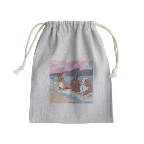 ビーチアニマル Mini Drawstring Bag