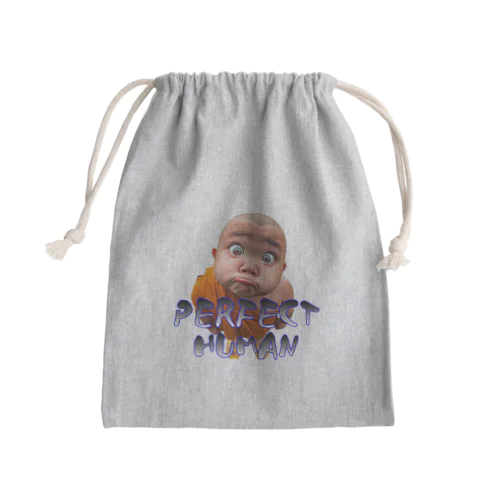 PERFECT HUMAN Mini Drawstring Bag