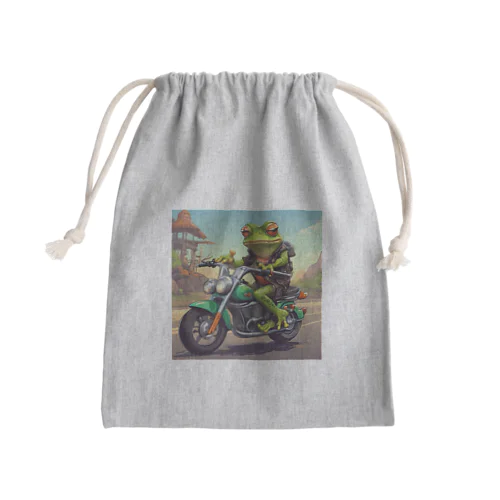 カエルライダー4兄弟　長男　マッテオ Mini Drawstring Bag