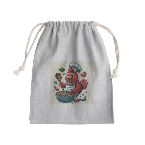 料理が得意カチャトーラくん Mini Drawstring Bag