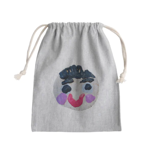 パパ Mini Drawstring Bag