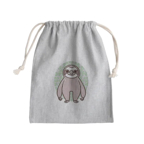 なまけもの Mini Drawstring Bag