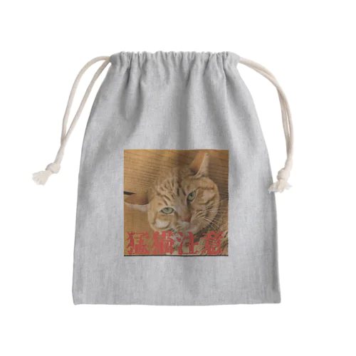 ねぇね（猛猫注意3） Mini Drawstring Bag