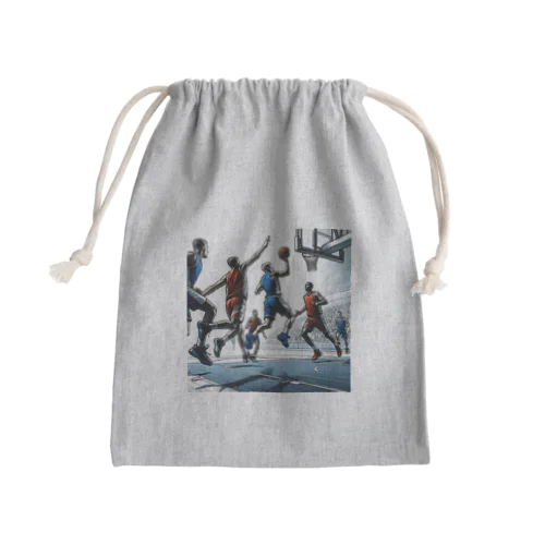 バスケットボール Mini Drawstring Bag