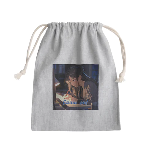 夢に向かって努力する女神 Mini Drawstring Bag