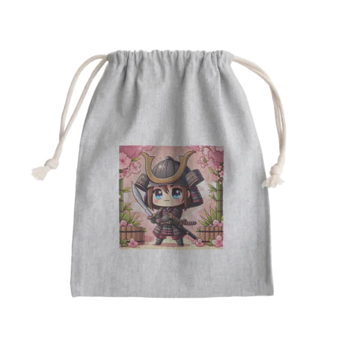 可愛いくノ一 Mini Drawstring Bag