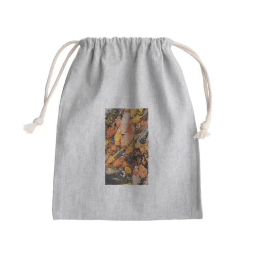 鯉 Mini Drawstring Bag