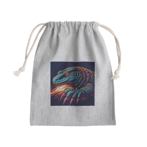 サルバトールモニター　モニター Mini Drawstring Bag