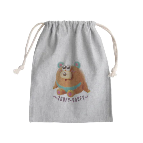 ポッチ　ズーフィーグーフィー　巾着 Mini Drawstring Bag