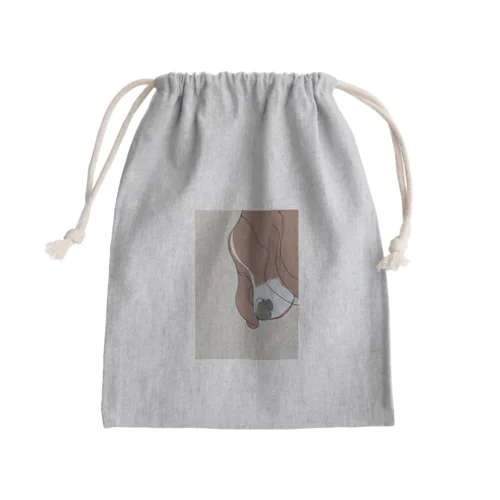 イッヌ Mini Drawstring Bag