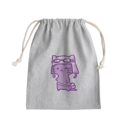 けーご先生 Mini Drawstring Bag