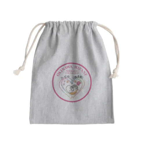 みぱね［猫活係］オリジナルグッズ Mini Drawstring Bag