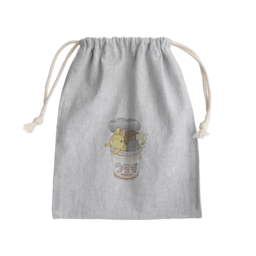 カップヌードルうさちゃん Mini Drawstring Bag