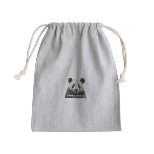 パンダ用か？ Mini Drawstring Bag