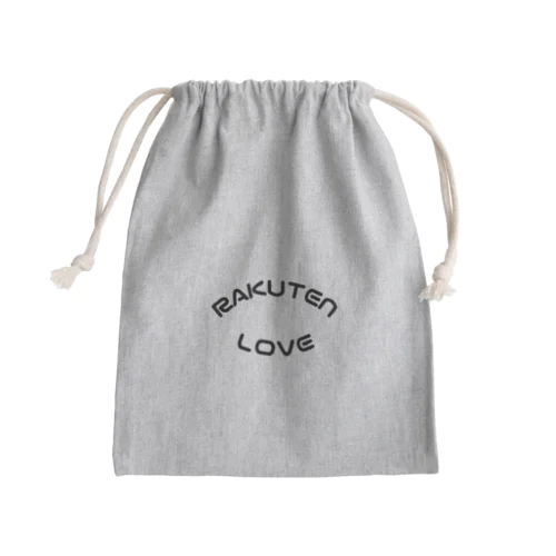 RAKUTEN_LOVE Mini Drawstring Bag