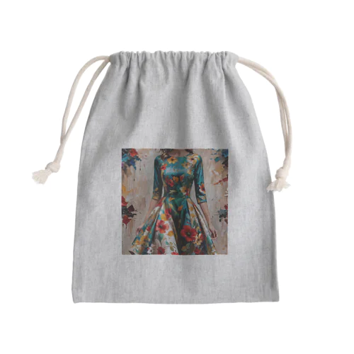 "Made with love in Italy" Mini Drawstring Bag