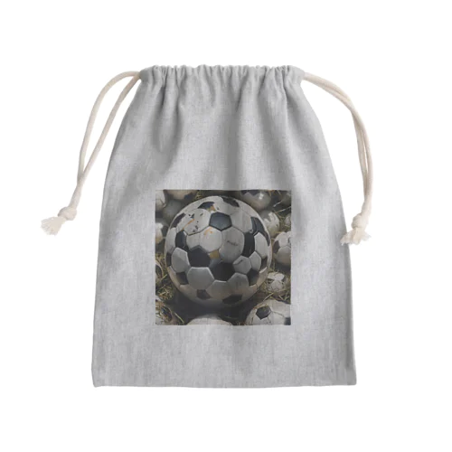 サッカーボール Mini Drawstring Bag